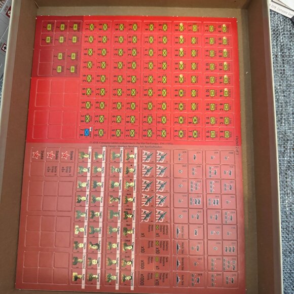 Lebensraum: The War For Europe, 1941-1945 (open, unpunched) Compass Games 1046 - Picture 8 of 12